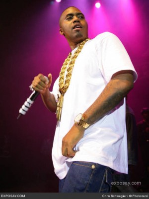 Nas Rap Concert at the State Theatre in Detroit